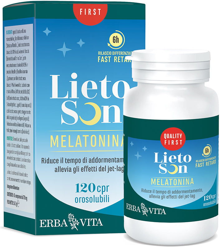 LIETOSON MELATONINA 120 COMPRESSE OROSOLUBILI