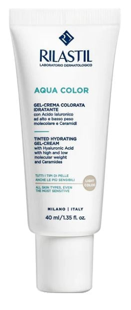 Rilastil Aqua Crema Gel colorata tonalità light  40ml