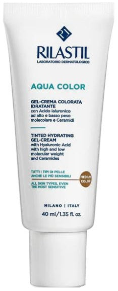 Rilastil Aqua Crema Gel colorata tonalità medium 40ml