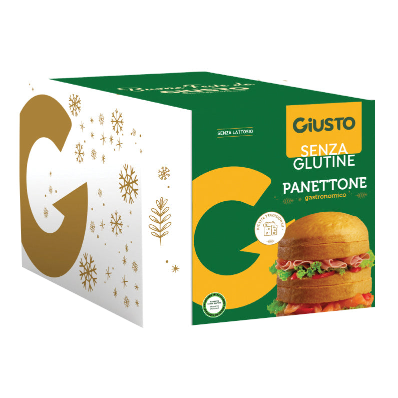 GIUSTO SENZA GLUTINE PANETTONE GASTRONOMICO 400 G