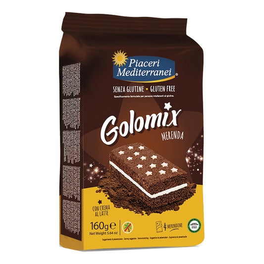 PIACERI MEDITERRANEI GOLOMIX MERENDA 4 PEZZI DA 40 G