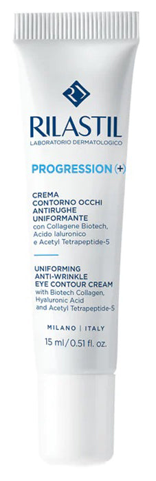 Rilastil Progression (+) Crema Contorno Occhi Antirughe Uniformante 15ml