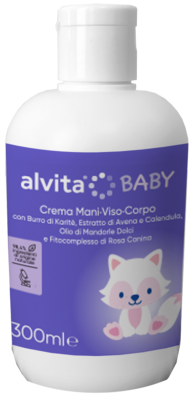 ALVITA BABY CREMA VISO-CORPO 300 ML