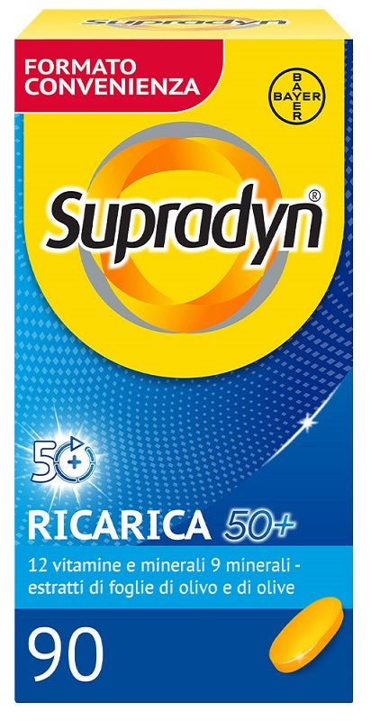 SUPRADYN RICARICA 50+ Integratore multivitaminico 90 COMPRESSE