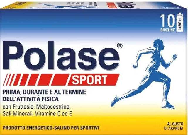 Polase Sport 10 bustine integratore di sali minerali per attività sportiva intensa