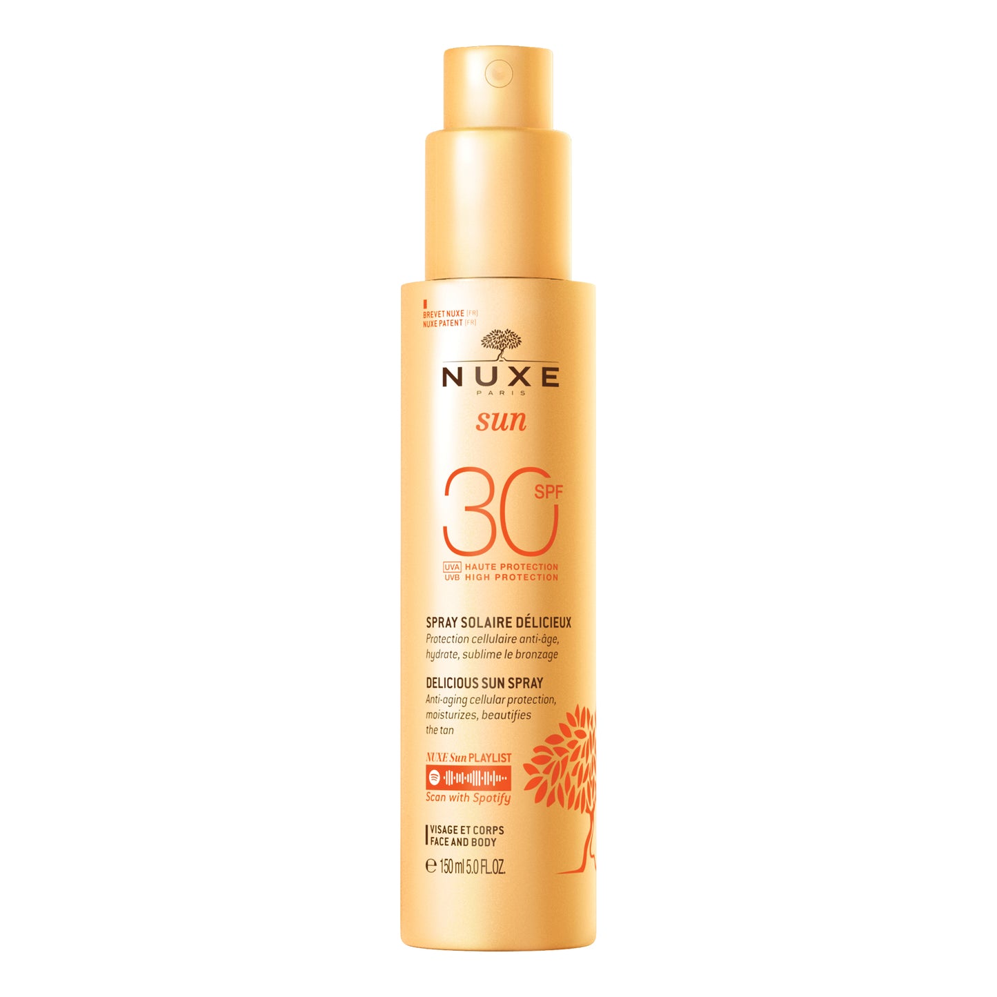 Nuxe Sun Spray solare viso e corpo SPF30 da 150ml