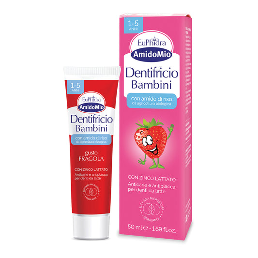 EUPHIDRA AMIDOMIO DENTIFRICIO FRAGOLA 1-5 ANNI 50 ML