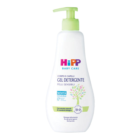 HIPP BABY CARE GEL DETERGENTE CORPO CAPELLI 400 ML