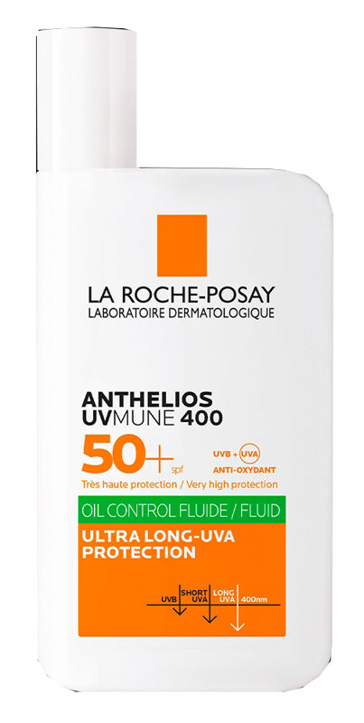 LA ROCHE POSAY ANTHELIOS UVMUNE400-FLUIDO SOLORE VISO OIL CONTROL 50+ 50ML