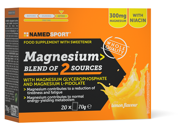 NamedSport Magnesium Blend of 2 Sources 20 buste