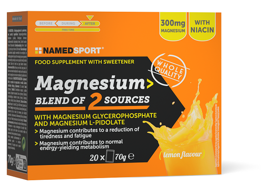 NamedSport Magnesium Blend of 2 Sources 20 buste