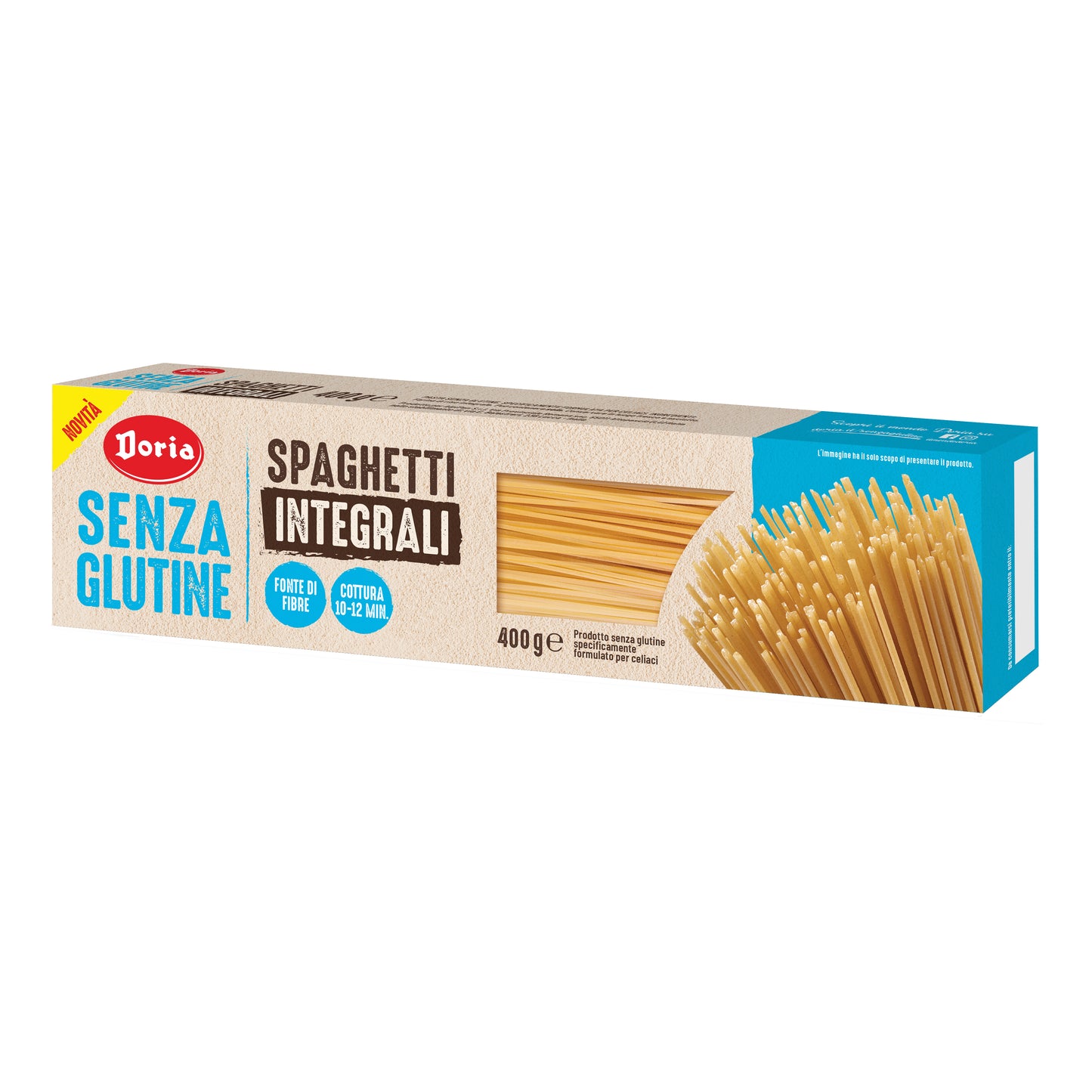 DORIA SPAGHETTI INTEGRALI 400 G