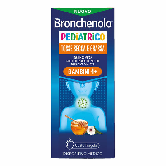 Bronchenolo Sciroppo Bambini 1+ per Tosse secca e grassa 120ml
