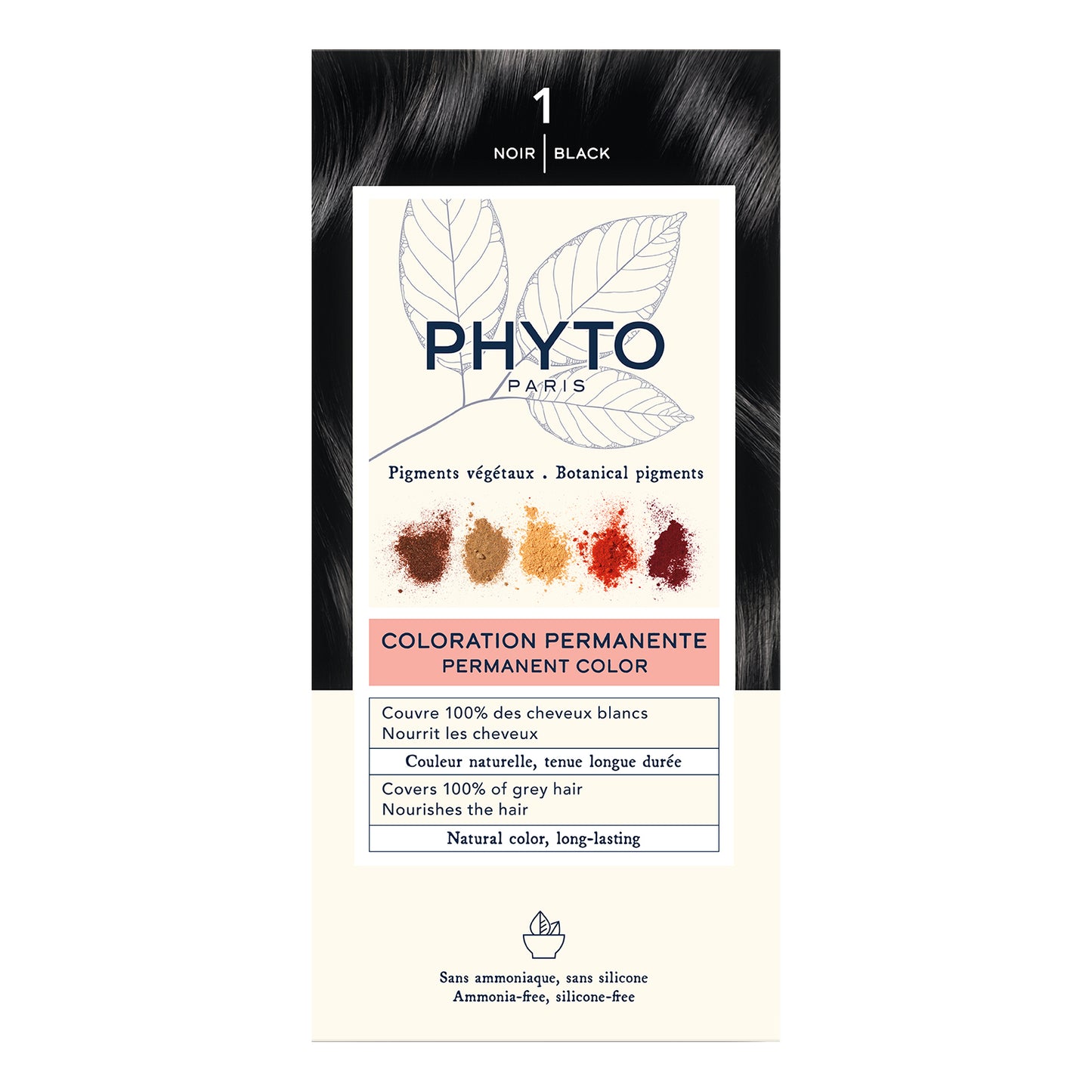 COLOR KIT 1 NERO 1 LATTE 50 ML + 1 CREMA 50 ML + 1 MASCHERA 12 ML