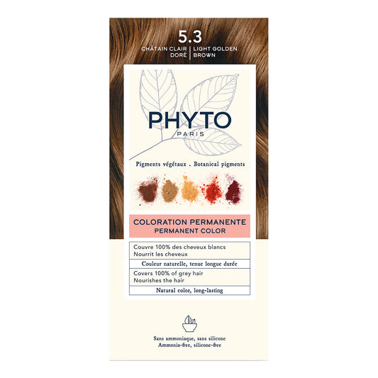 COLOR KIT 5,3 CASTANO CHIATO DORATO 1 LATTE 50 ML + 1 CREMA 50 ML + 1 MASCHERA 12 ML