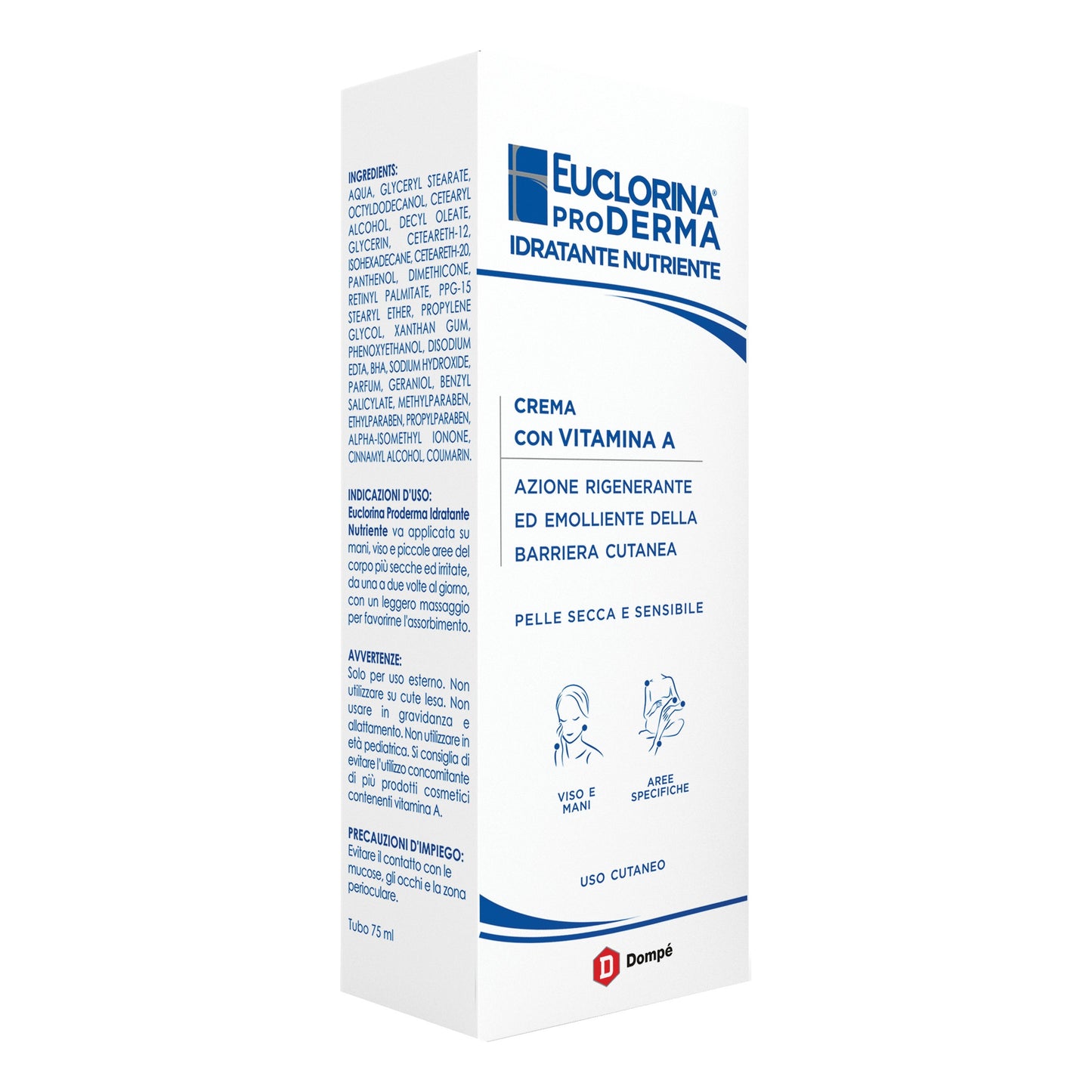 EUCLORINA PRODERMA IDRATANTE NUTRIENTE 75 ML