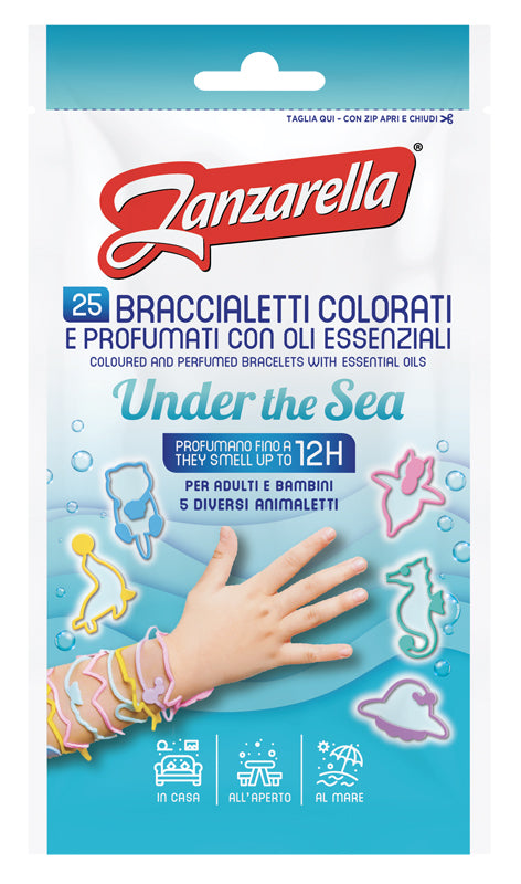 ZANZARELLA BRACCIALETTI UNDER THE SEA 25 PEZZI