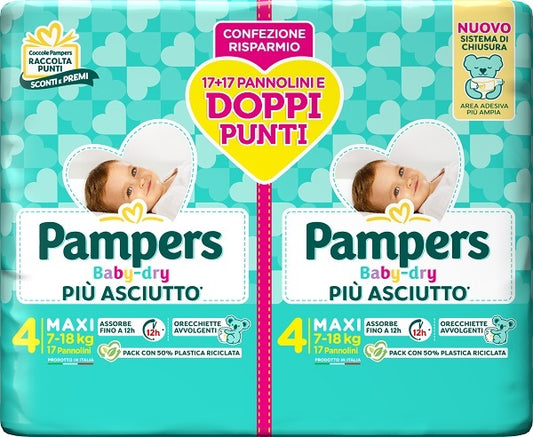 PAMPERS BD DUO DOWNCOUNT MA34P