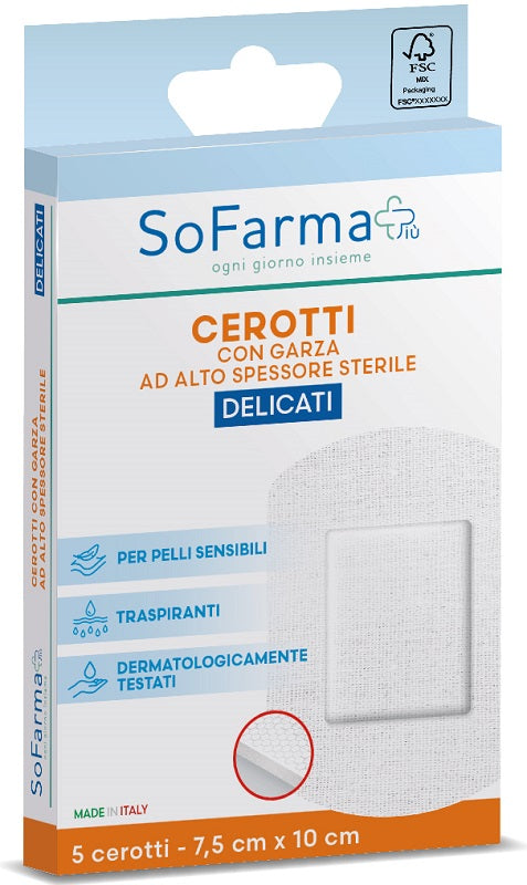 CEROTTO DEL 7,5X10 SOFARMAPIU'