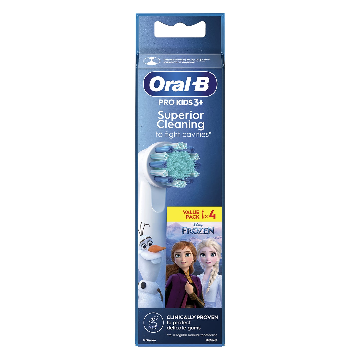 ORALB POWER REFILL EB10 FROZEN 4 PEZZI