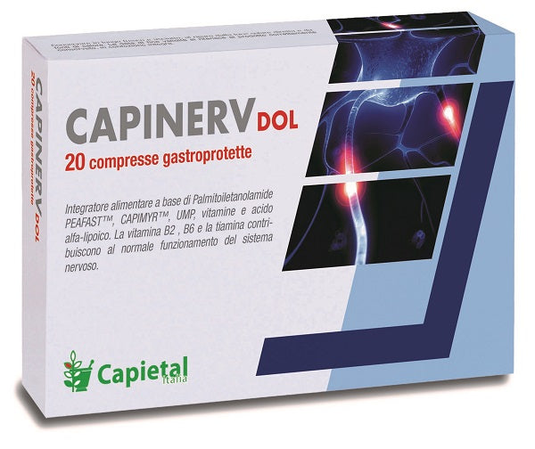 CAPINERV DOL 20 COMPRESSE GASTROPROTETTE