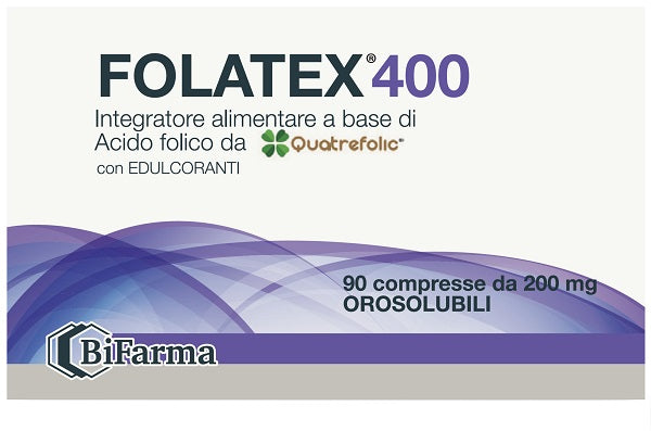 FOLATEX 400 90 COMPRESSE