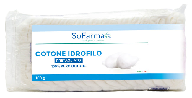 COTONE IDROFILO PRETAGLIATO 100 G SOFARMAPIU'