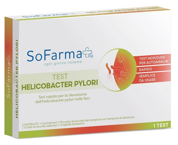 TEST AUTODIAGNOSTICO HELICOBACTER PYLORI SOFARMAPIU'