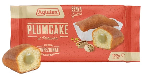 AGLUTEN PLUMCAKE PISTACCHIO 160 G