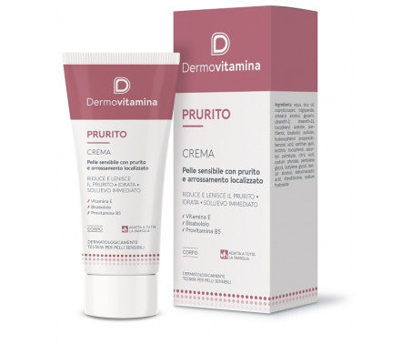 Dermovitamina Prurito Crema 30ml crema contro il prurito diffuso ed arrossamento