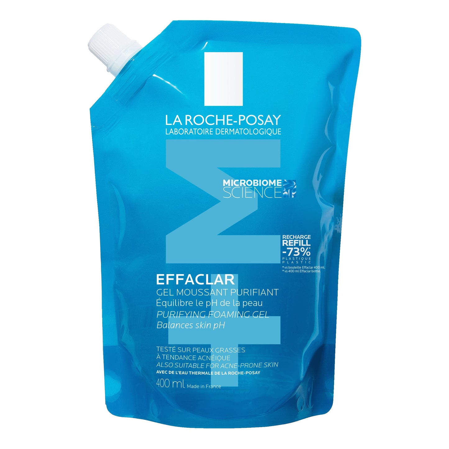 LA ROCHE POSAY- RICARICA GEL DETERGENTE PURIFICANTE 400ML