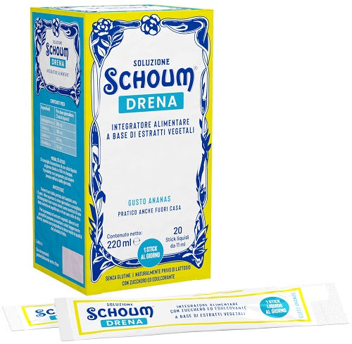 SOLUZIONE SCHOUM DRENA 20STICK