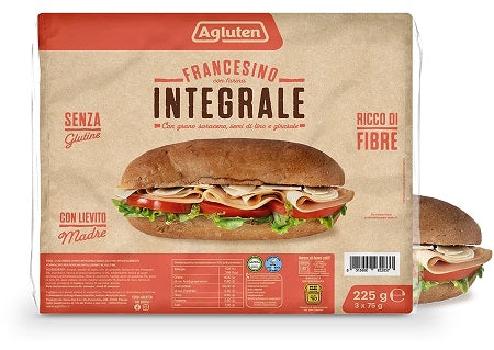 AGLUTEN FRANCESINO INTEGR 225G