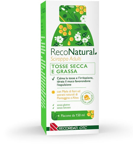 RECONATURAL SCIROPPO TOSSE ADULTI 150 ML