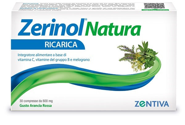 ZERINOL NATURA RICARICA 30 COMPRESSE