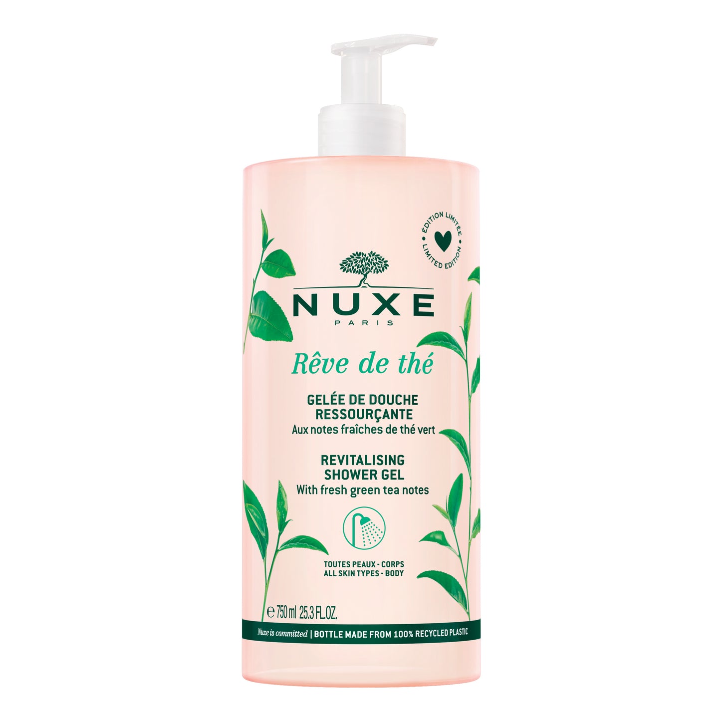 Nuxe Reve De The' gel doccia rivitalizzante 750ml