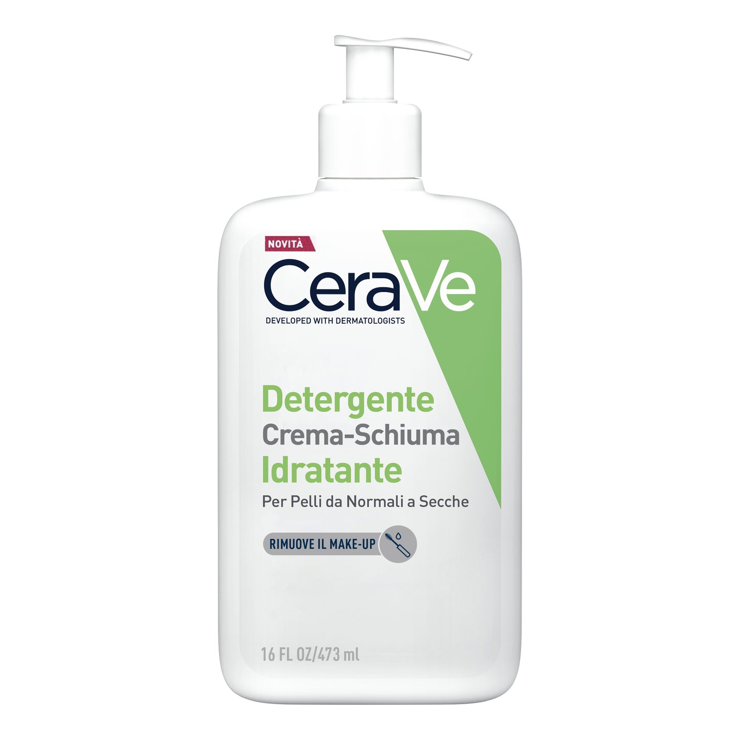 Cerave Detergente Crema Schiuma Idratanteper pelli da normali a secche 473ml