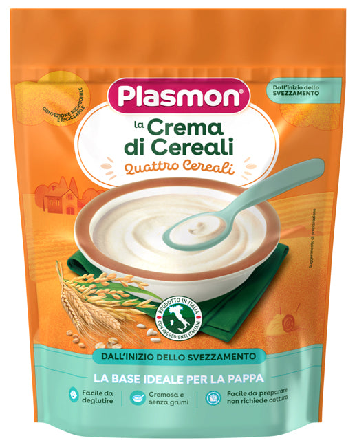 PLASMON CEREALI CREMA AI 4 CEREALI 200 G