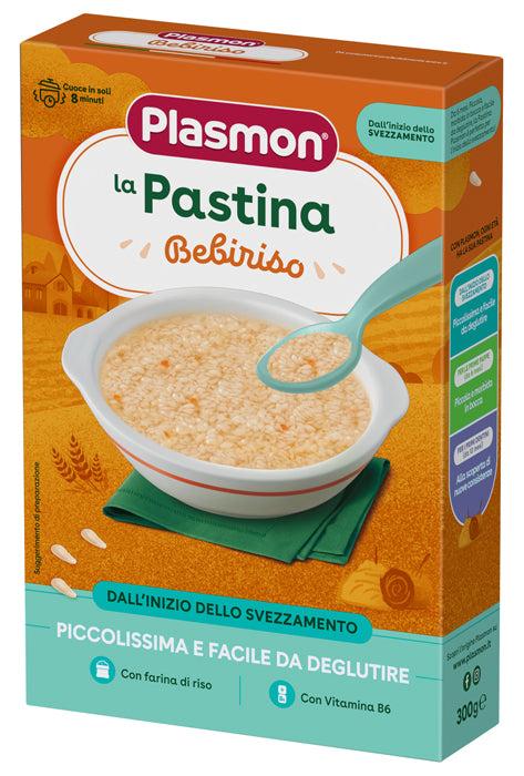 PLASMON PASTA BEBIRISO 300 G