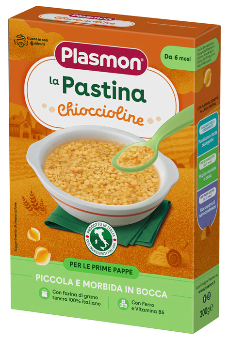 PLASMON PASTA CHIOCCIOLINE 300 G