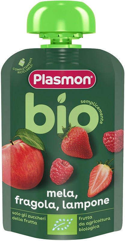 PLASMON MELA FR LA BIO POUCHES