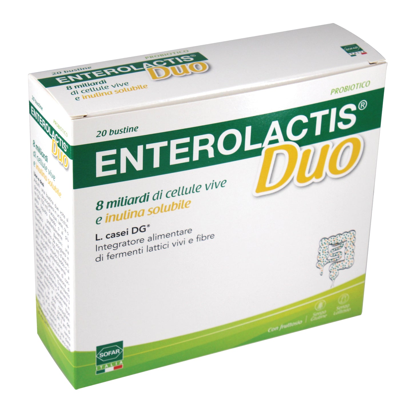 ENTEROLACTIS DUO POLVERE 20 BUSTINE
