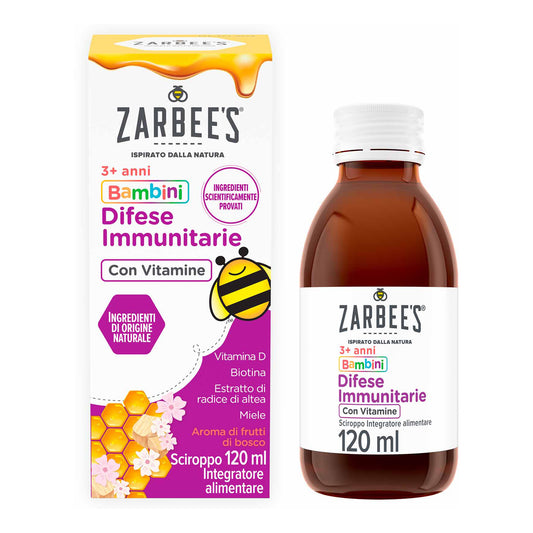 Zarbee's Sciroppo Difese Immunitarie Bambini 120ml