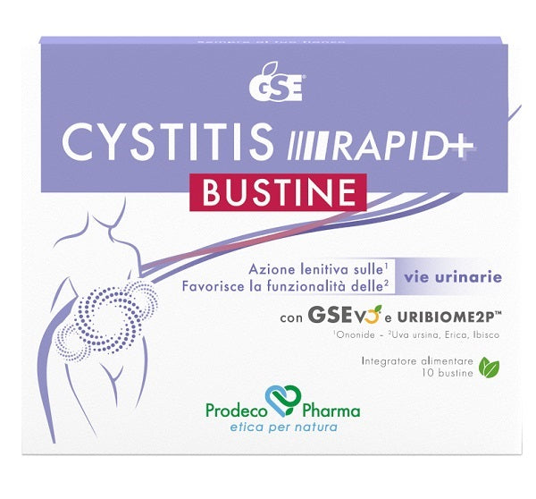 GSE CYSTITIS RAPID+ 10BUST