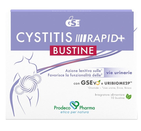 GSE CYSTITIS RAPID+ 10BUST