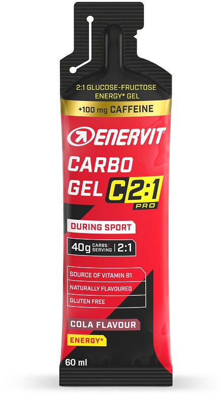 Enervit Carbo Gel C2:1 Cola con Caffeina 60ml  1 pezzo