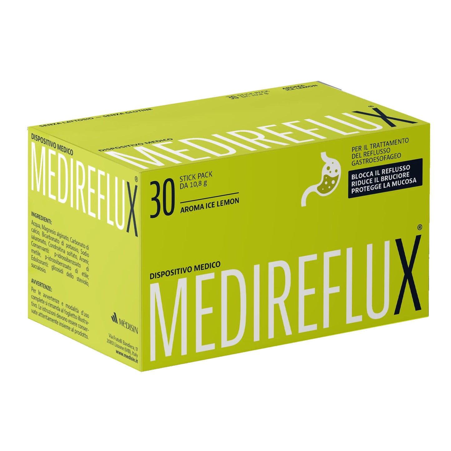 MEDIREFLUX 30STICK DM