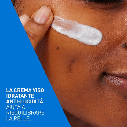Cerave Crema Gel viso idratante anti-lucidità pelle grassa e mista 50ml