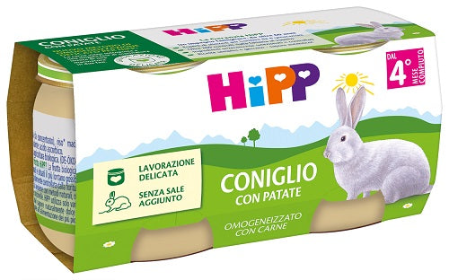 HIPP OMOG CONIGLIO PATATE2X80G
