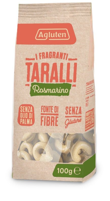 AGLUTEN TARALLI ROSMAR 100G
